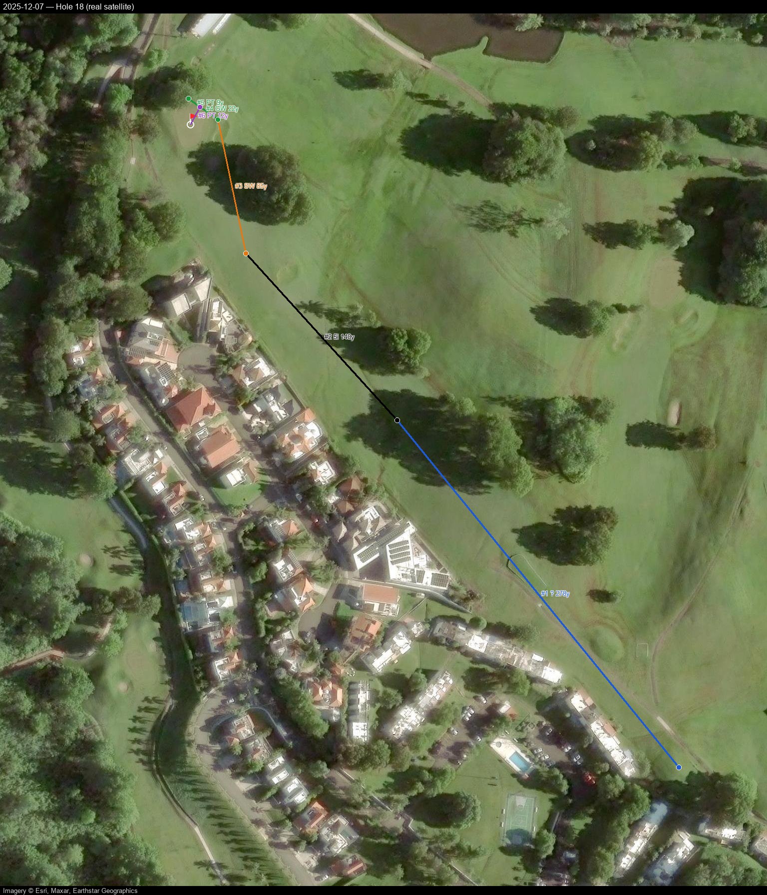 Hole 18, real satellite, 2025-12-07